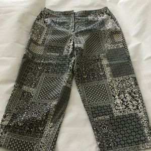 Talbots Patterened Pants